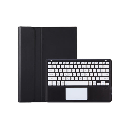 For Huawei MatePad Pro 13.2 inch AH18-A Detachable Bluetooth Keyboard Leather Tablet Case with Touch(Black+White) - Huawei Keyboard by buy2fix | Online Shopping UK | buy2fix