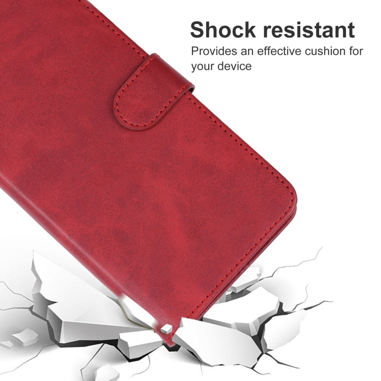 For iPhone 16 Pro Leather Phone Case(Red) - iPhone 16 Pro Cases by buy2fix | Online Shopping UK | buy2fix