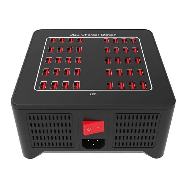 YFY-A76 200W 40 Ports USB Smart Charging Station(AU Plug) - Multifunction Charger by buy2fix | Online Shopping UK | buy2fix