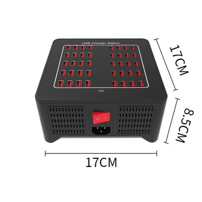 YFY-A76 200W 40 Ports USB Smart Charging Station(AU Plug) - Multifunction Charger by buy2fix | Online Shopping UK | buy2fix