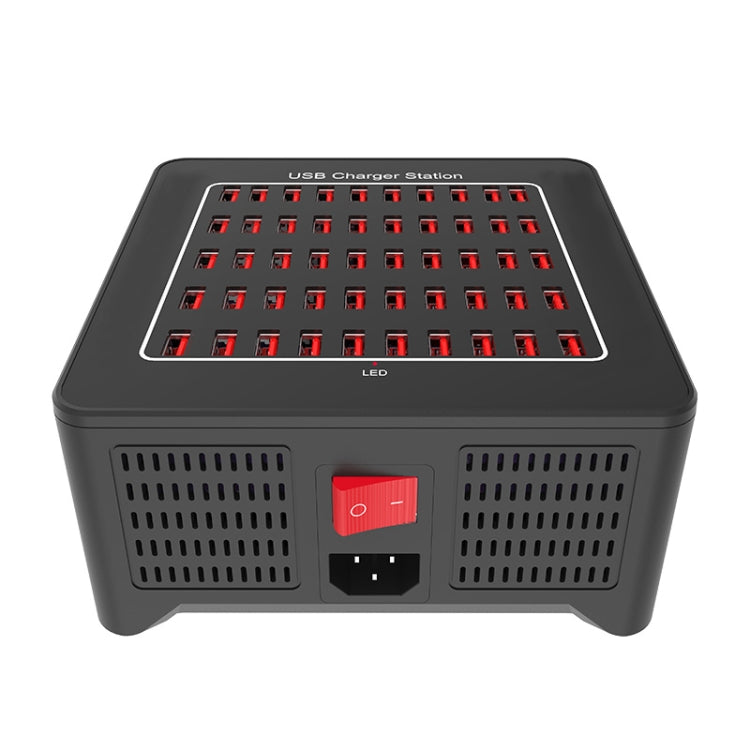 YFY-A77 250W 50 Ports USB Smart Charging Station(AU Plug) - Multifunction Charger by buy2fix | Online Shopping UK | buy2fix