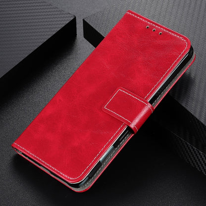 For Google Pixel 9 Pro Retro Crazy Horse Texture Flip Leather Phone Case(Red) - Google Cases by buy2fix | Online Shopping UK | buy2fix