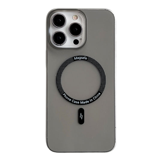 For iPhone 14 Pro Ice Series MagSafe PC Full Coverage Shockproof Phone Case(Black) - iPhone 14 Pro Cases by buy2fix | Online Shopping UK | buy2fix