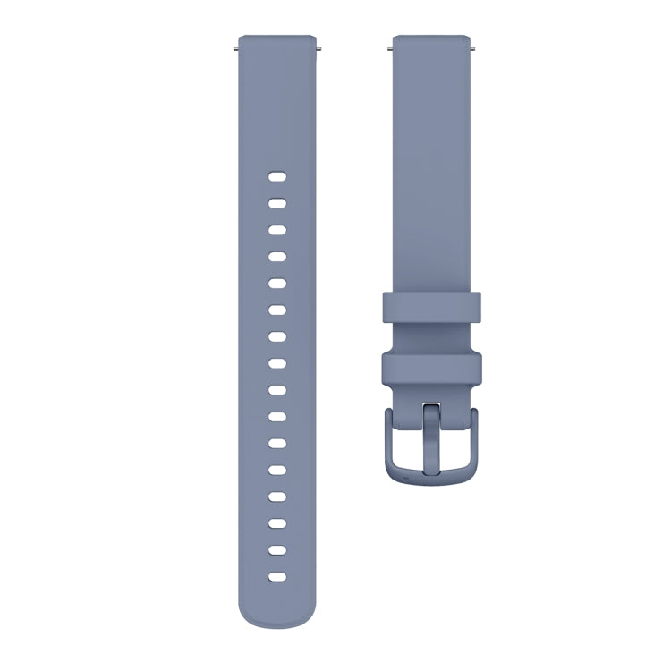 For Garmin Lily 2 Silicone Watch Band Wristband(Blue Grey) - Watch Bands by buy2fix | Online Shopping UK | buy2fix