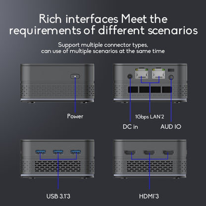Ninkear T9 Plus Windows 11 Alder Lake N100 Processor Mini Host, Specification:8GB+256GB(US Plug) - Windows Mini PCs by Ninkear | Online Shopping UK | buy2fix