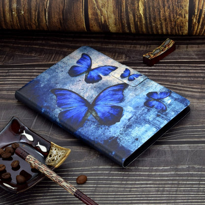 For Lenovo Tab M11 / Xiaoxin Pad 11 2024 Electric Pressed Colored Drawing Smart Leather Tablet Case(Retro Butterflies) - Lenovo by buy2fix | Online Shopping UK | buy2fix