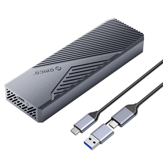 ORICO CNM2-U4 40Gbps USB4 M.2 NVMe SSD Enclosure(Grey) - HDD Enclosure by ORICO | Online Shopping UK | buy2fix