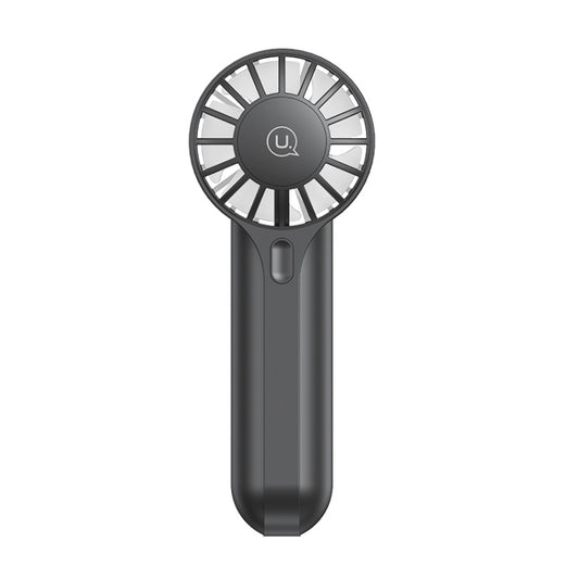 USAMS ZB288 Portable Type-C Rechargeable High Speed Handheld Mini Fan(Black) - Electric Fans by USAMS | Online Shopping UK | buy2fix