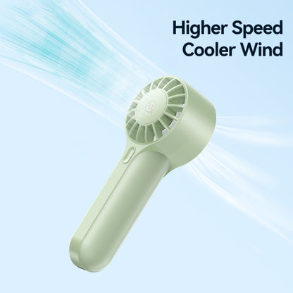 USAMS ZB288 Portable Type-C Rechargeable High Speed Handheld Mini Fan(Green) - Electric Fans by USAMS | Online Shopping UK | buy2fix