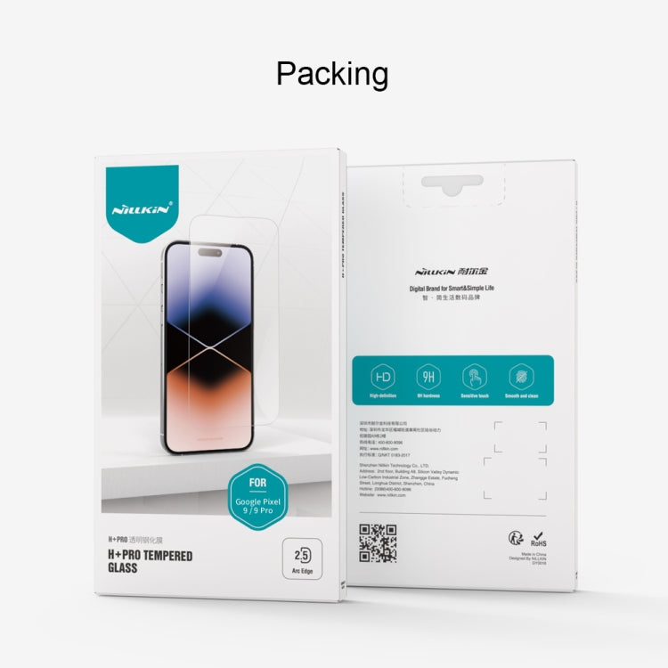 For Google Pixel 9 / 9 Pro NILLKIN H+Pro 0.2mm 9H Explosion-proof Tempered Glass Film - Google Tempered Glass by NILLKIN | Online Shopping UK | buy2fix