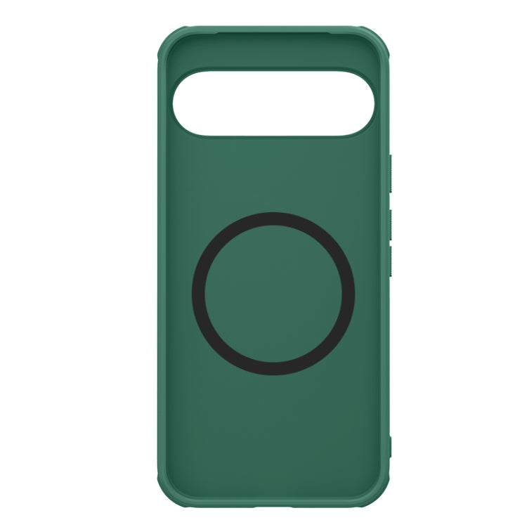 For Google Pixel 9 Pro NILLKIN Frosted Shield Pro Magnetic Phone Case(Green) - Google Cases by NILLKIN | Online Shopping UK | buy2fix