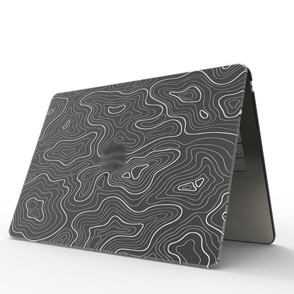 For MacBook Air 15 M2 A2941 / M3 A3114 UV Printed Pattern Laptop Frosted Protective Case(DDC-1680) - MacBook Air Cases by buy2fix | Online Shopping UK | buy2fix