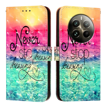 For Realme 12 Pro / Realme 12 Pro+ 3D Painting Horizontal Flip Leather Phone Case(Chasing Dreams) - Realme Cases by buy2fix | Online Shopping UK | buy2fix