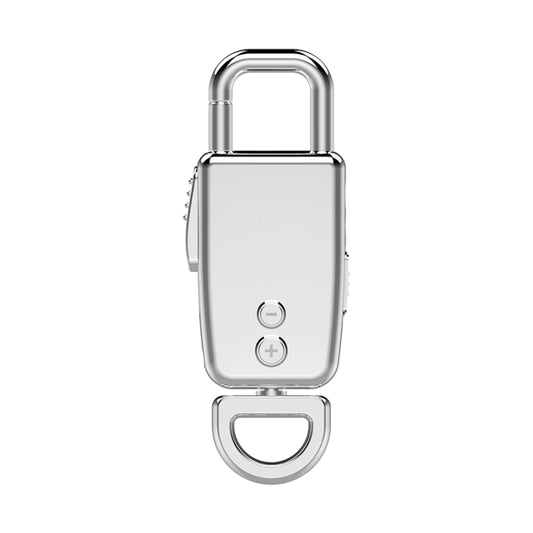 JNN S20 Zinc Alloy Keychain Voice Recorder, Memory:4GB(Silver) - Other Style by JNN | Online Shopping UK | buy2fix
