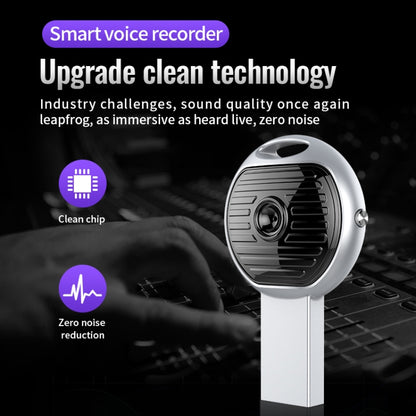 JNN S13 Zinc Alloy U-disk Voice Recorder, Memory:32GB(Silver) - U-Disk Recorder by JNN | Online Shopping UK | buy2fix