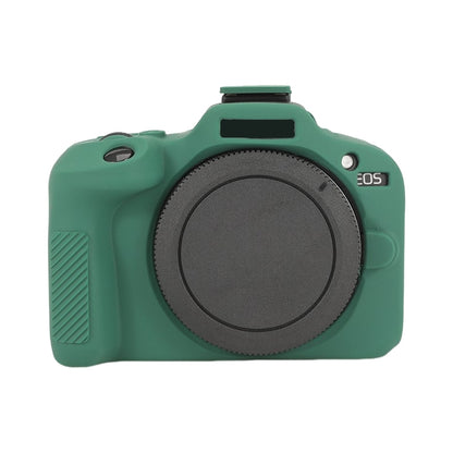 For Canon EOS R100 Glossy Soft Silicone Protective Case(Green) - Protective Case by buy2fix | Online Shopping UK | buy2fix