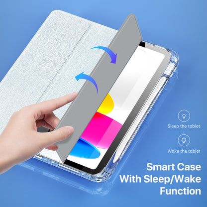 For iPad 10th Gen 10.9 2022 DUX DUCIS Unid Series PU+TPU Smart Tablet Case(Blue) - iPad 10th Gen 10.9 Cases by DUX DUCIS | Online Shopping UK | buy2fix