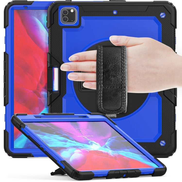 For iPad Pro 13 2024 Silicone + PC Tablet Protective Case(Dark Blue+Black) - iPad Pro 13 2024 Cases by buy2fix | Online Shopping UK | buy2fix