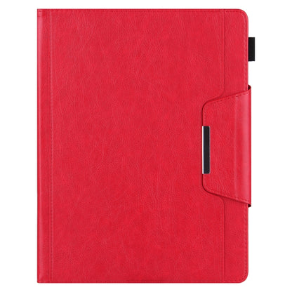 For iPad Pro 11 2024 Solid Color Metal Buckle Leather Smart Tablet Case(Red) - iPad Pro 11 2024 Cases by buy2fix | Online Shopping UK | buy2fix