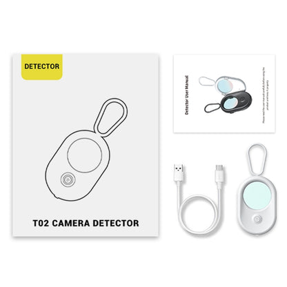 T02 Smart Infrared Camera Detector Anti-Sneak Shooting Scanner(White) - Infrared Detector by buy2fix | Online Shopping UK | buy2fix