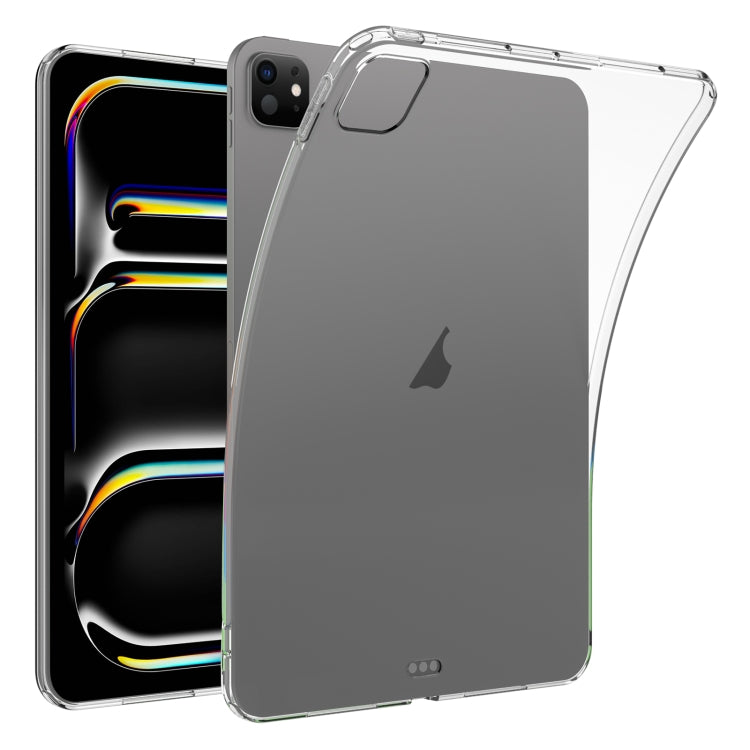 For iPad Pro 13 2024 Highly Transparent TPU Shockproof Protective Case(Transparent) - iPad Pro 13 2024 Cases by buy2fix | Online Shopping UK | buy2fix