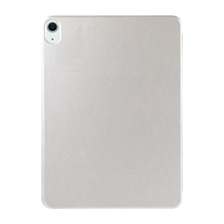 For iPad Air 11 2024 Double-sided Clip Non-buckle Magnetic PU Smart Tablet Case(Gold) - iPad Air 11 2024 Cases by buy2fix | Online Shopping UK | buy2fix