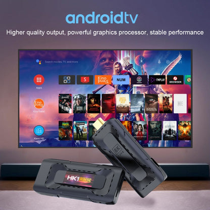 HK1 RBOX D8 RK3528 Android 13.0 Quad Core 8K HD Wifi6 Bluetooth TV Stick, RAM:2GB+16GB(EU Plug) - Android TV Sticks by buy2fix | Online Shopping UK | buy2fix