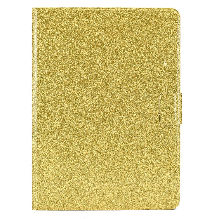 For iPad Pro 11 2024 Varnish Glitter Powder Smart Leather Tablet Case(Yellow) - iPad Pro 11 2024 Cases by buy2fix | Online Shopping UK | buy2fix