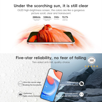 Honor Play8T Pro, 8GB+256GB,  6.7 inch MagicOS 8.0 Dimensity 6080 Octa Core up to 2.4GHz, Network: 5G, OTG, Not Support Google Play(Pink) - Honor by Huawei | Online Shopping UK | buy2fix