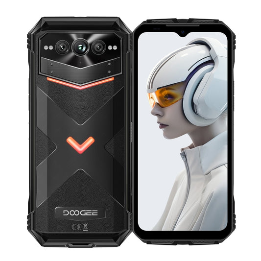 DOOGEE Vmax Plus 5G Rugged Phone, 16GB+512GB, 6.58 inch Android 14 MediaTek Dimensity 7050 Octa Core, Network: 5G, OTG, NFC(Black) - DOOGEE by DOOGEE | Online Shopping UK | buy2fix