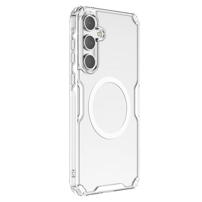 For Samsung Galaxy A55 NILLKIN Ultra Clear Magnetic PC + TPU Phone Case(Transparent) - Galaxy Phone Cases by NILLKIN | Online Shopping UK | buy2fix