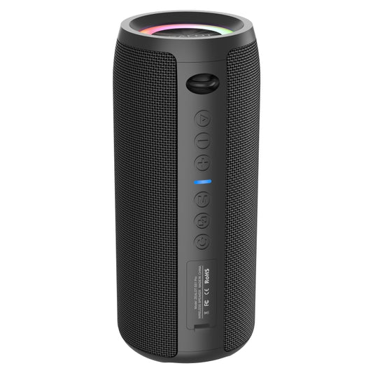 Zealot S51 Pro Shocking Bass Bluetooth Speaker with Colorful Light(Black) - Desktop Speaker by ZEALOT | Online Shopping UK | buy2fix