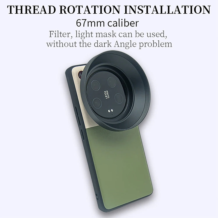 For Xiaomi 14 Ultra JSR Phone Case with Filter Adapter Ring & Storage Box(Olive Green Beige) - 14 Ultra Cases by JSR | Online Shopping UK | buy2fix