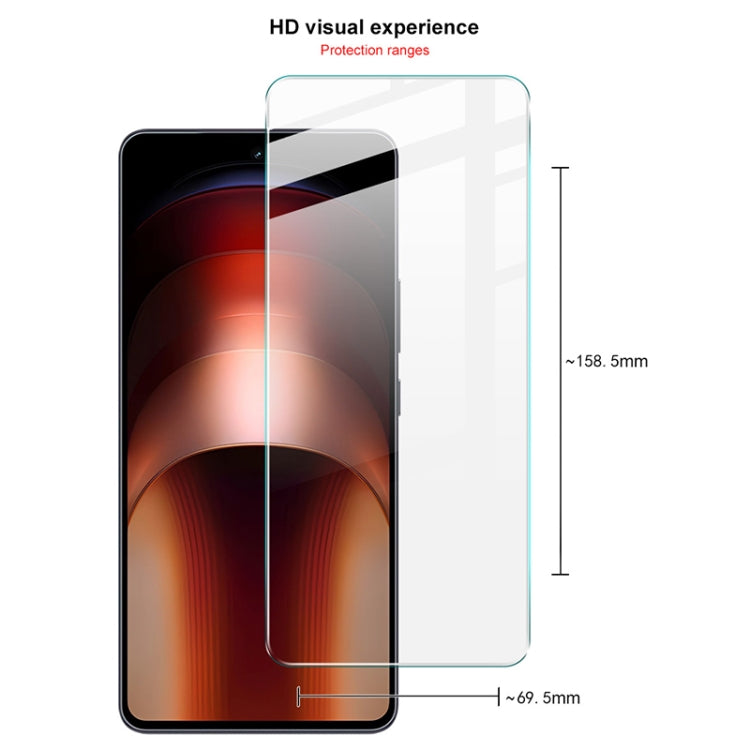 For vivo iQOO Neo9s Pro imak H Series Full Screen Tempered Glass Film - vivo Tempered Glass by imak | Online Shopping UK | buy2fix