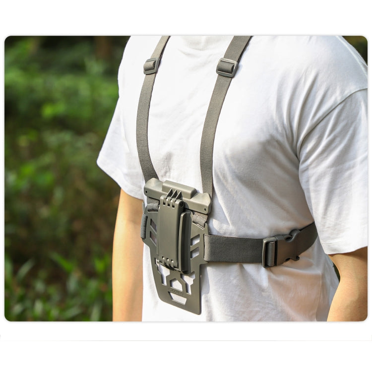 For DJI RC 2 / 1 Sunnylife Remote Control Waist Support Bracket Chest Strap(Grey) - Holder Series by Sunnylife | Online Shopping UK | buy2fix