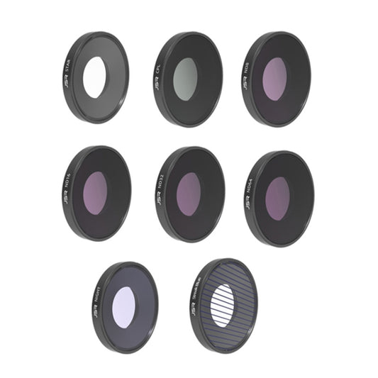 For DJI Osmo Action 4 JUNESTAR Threaded Camera Lens Filter, Filter:8 in 1 Filmmaking Kit - Lens Filter by JSR | Online Shopping UK | buy2fix