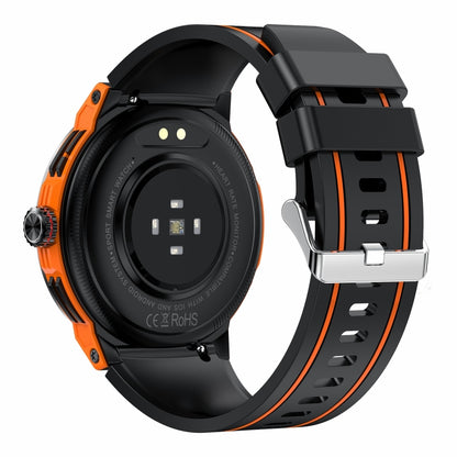 LEMFO HK52 1.43 inch BT5.3 IP68 Sport Smart Watch, Support Bluetooth Call / Message Notification / Heart Rate / Blood Pressure Health Monitor(Orange) - Smart Watches by LEMFO | Online Shopping UK | buy2fix