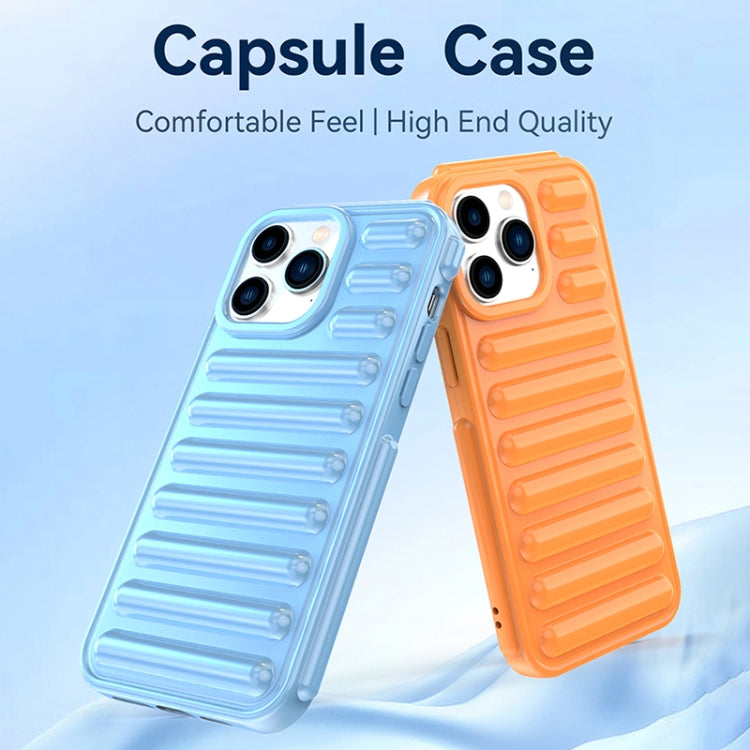 For iPhone 16 Pro Capsule Series Candy Color TPU Phone Case(Transparent) - iPhone 16 Pro Cases by buy2fix | Online Shopping UK | buy2fix