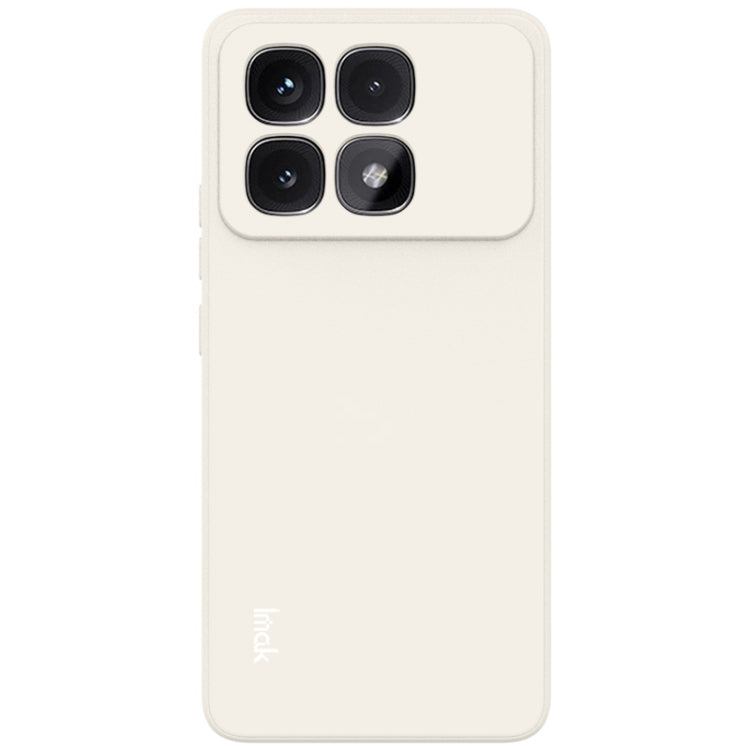 For Redmi K70 Ultra 5G IMAK UC-4 Series Straight Edge TPU Soft Phone Case(White) - Xiaomi Cases by imak | Online Shopping UK | buy2fix