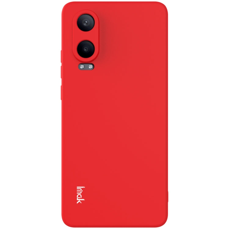 For OPPO K12x imak UC-4 Series Straight Edge TPU Phone Case(Red) - OPPO Cases by imak | Online Shopping UK | buy2fix