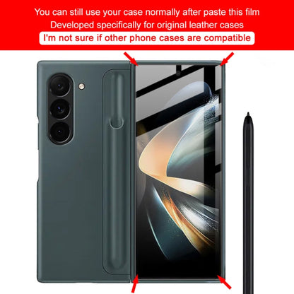 For Samsung Galaxy Z Fold6 imak Front Screen + Back Cover Tempered Glass Film, Phone Case Edition - Galaxy Z Fold6 5G Tempered Glass by imak | Online Shopping UK | buy2fix