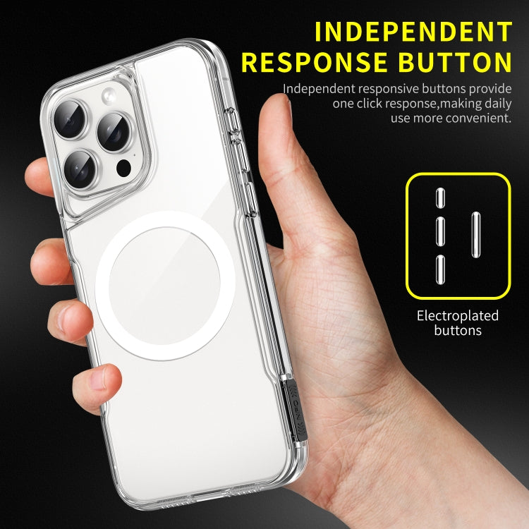 For iPhone 13 / 14 MagSafe Acrylic + TPU Transparent Full Coverage Phone Case - iPhone 14 Cases by buy2fix | Online Shopping UK | buy2fix