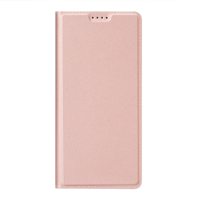 For Samsung Galaxy S25 5G DUX DUCIS Skin Pro Series Flip Leather Phone Case(Pink) - Galaxy S25 5G Cases by DUX DUCIS | Online Shopping UK | buy2fix