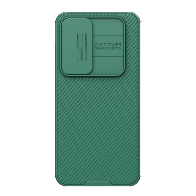 For Samsung Galaxy S24 FE 5G NILLKIN Black Mirror Pro Series Camshield PC Phone Case(Green) - Galaxy S24 FE 5G Cases by NILLKIN | Online Shopping UK | buy2fix