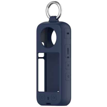 For Insta 360 X4 Portable Silicone Protective Case(Midnight Blue) - Case & Bags by buy2fix | Online Shopping UK | buy2fix