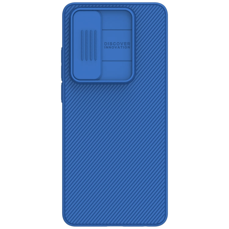 For OnePlus Nord CE4 Lite / OPPO K12x NILLKIN Black Mirror Series Camshield PC Phone Case(Blue) - OnePlus Cases by NILLKIN | Online Shopping UK | buy2fix