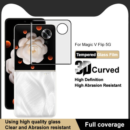 For Honor Magic V Flip 5G imak 3D Curved Full Rear Screen Tempered Glass Film - Honor Tempered Glass by imak | Online Shopping UK | buy2fix