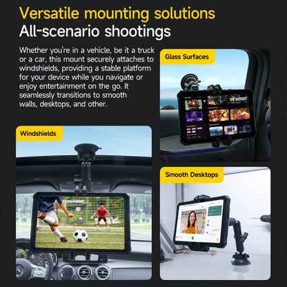 Ulefone UAN02 Armor Mount Max Car Phone Tablet Holder(Black) - Universal Car Holders by Ulefone | Online Shopping UK | buy2fix