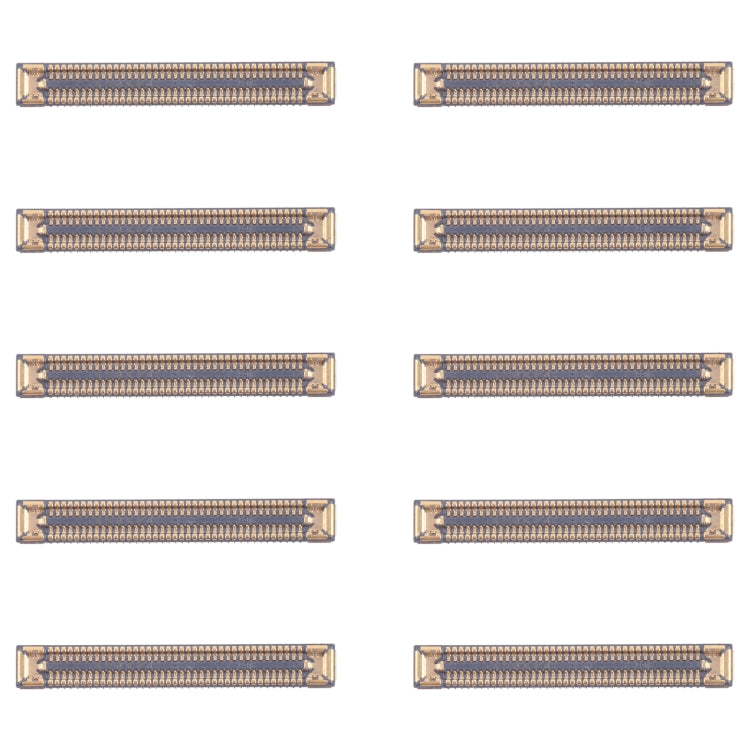 For Samsung Galaxy A24 4G SM-A245F 10pcs Motherboard LCD Display FPC Connector - Galaxy A Series Parts by buy2fix | Online Shopping UK | buy2fix