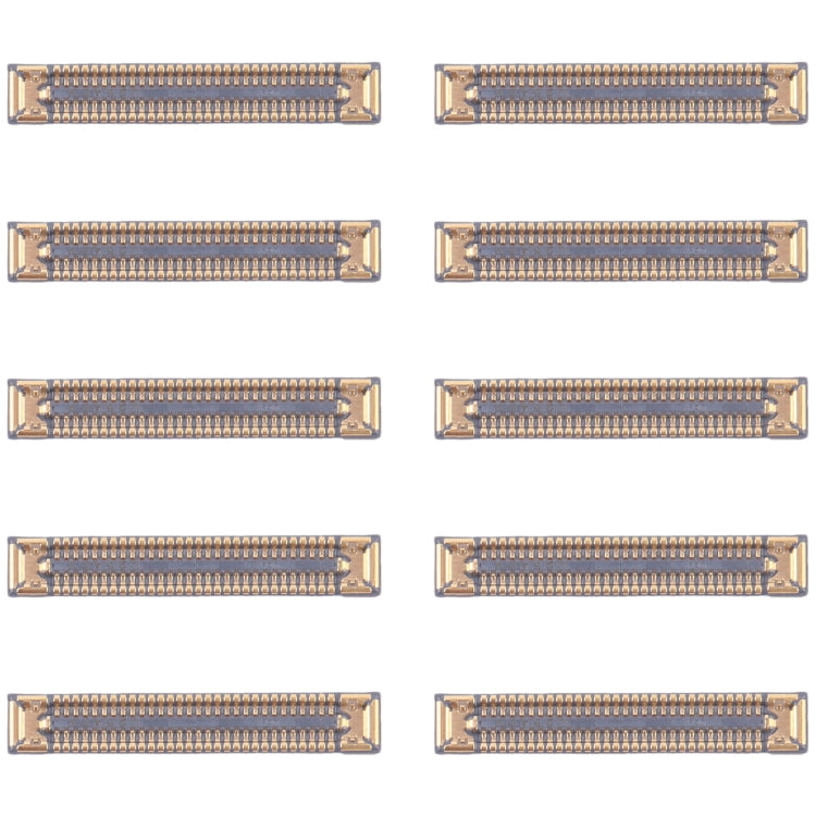 For Samsung Galaxy S23 SM-S911B 10pcs Motherboard LCD Display FPC Connector - Galaxy S Series Parts by buy2fix | Online Shopping UK | buy2fix